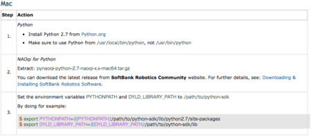 Pepper SDK pynaoqi-python2.7-2.5.5.5-mac64 パスの通し方 for MAC