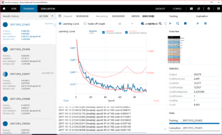 Neural Network Consoleの学習モデル自動最適化機能が凄すぎる！