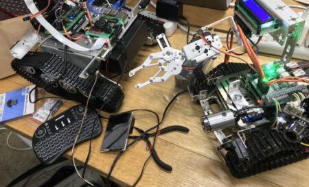 ラズパイで作るROS搭載ロボット：Joystickで遠隔操作してみよう